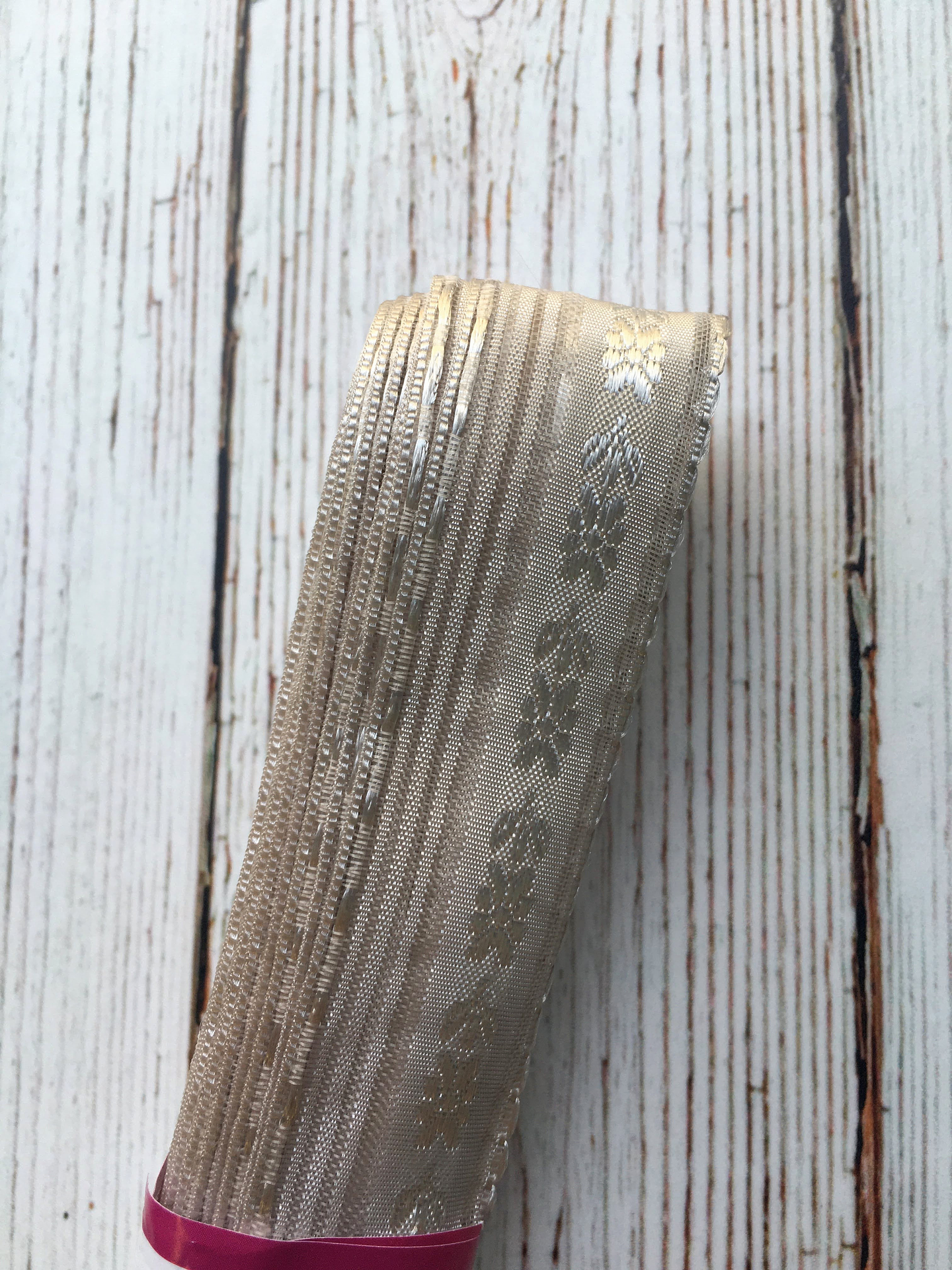 Cinta Lazo Mágico Flores por Pieza 12