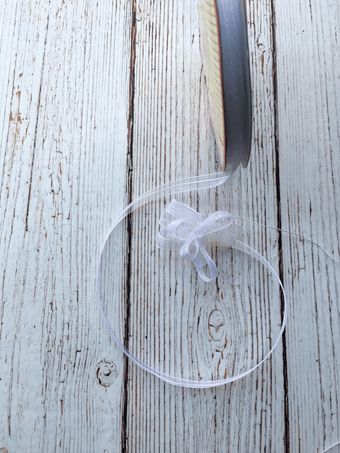 Rollo Lazo mágico organza 7mm