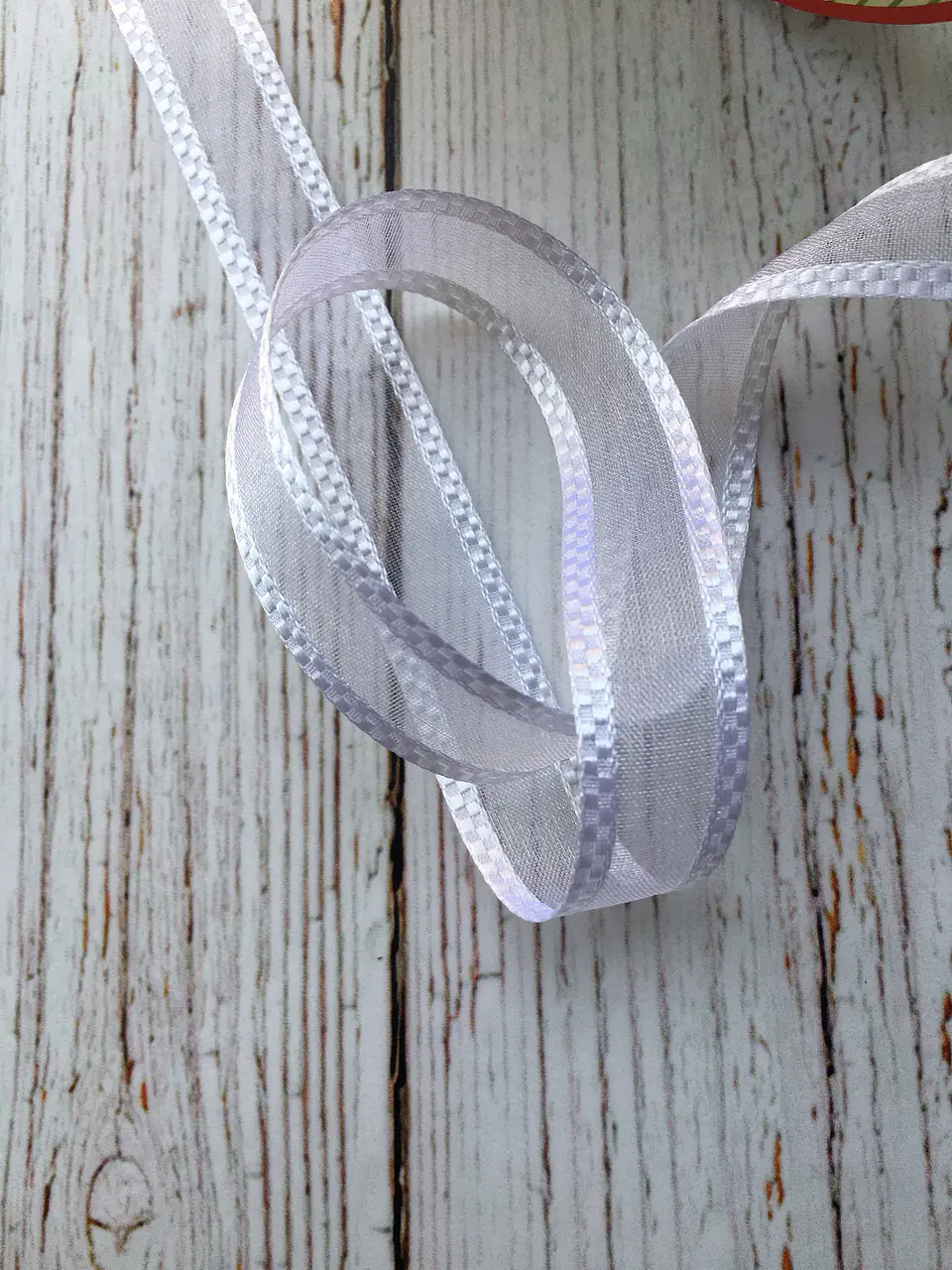 Rollo Cinta Organza Borde 15mm 3