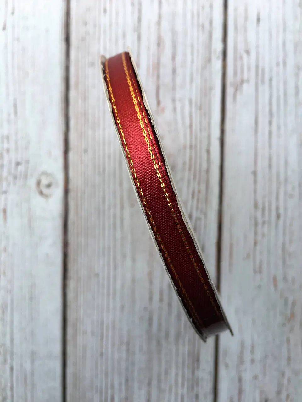 Rollo 27m Cinta Satín Lúrex 7mm 15