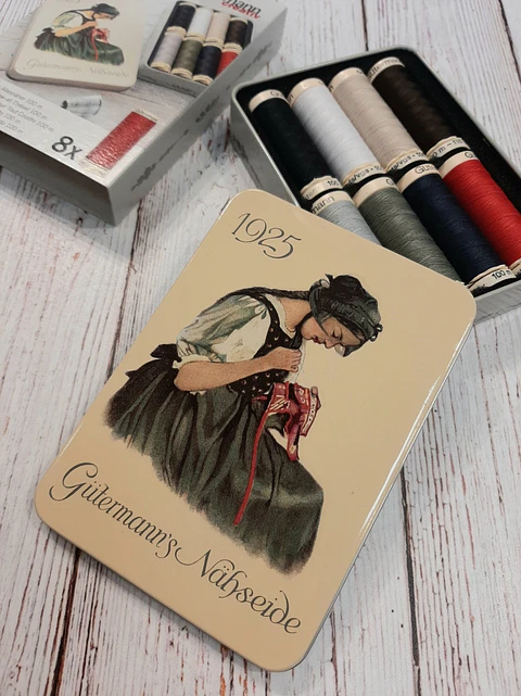 Caja Hilos Gutermann Nostalgia 1925