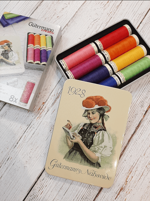 Caja Hilos Gutermann Nostalgia 1928