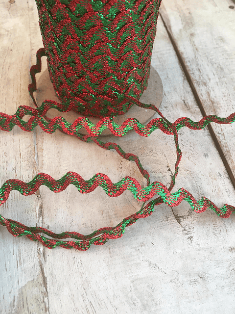 ﻿Cinta Zigzag Metalizada 5mm 3mts