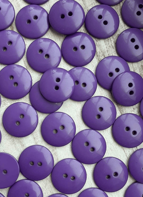 Set 6 Botones Lenteja 15mm