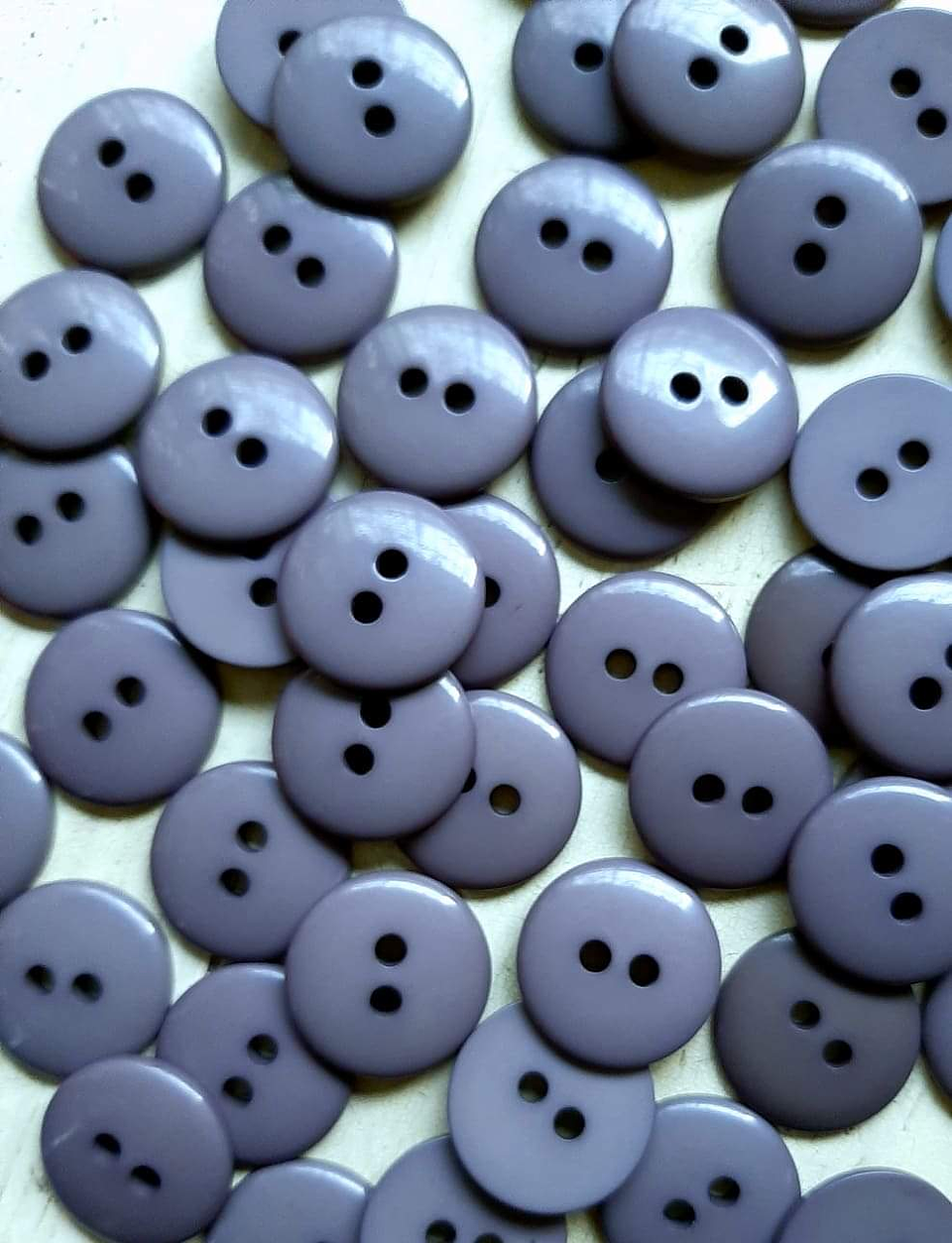 Set 6 Botones Lenteja 22mm 2