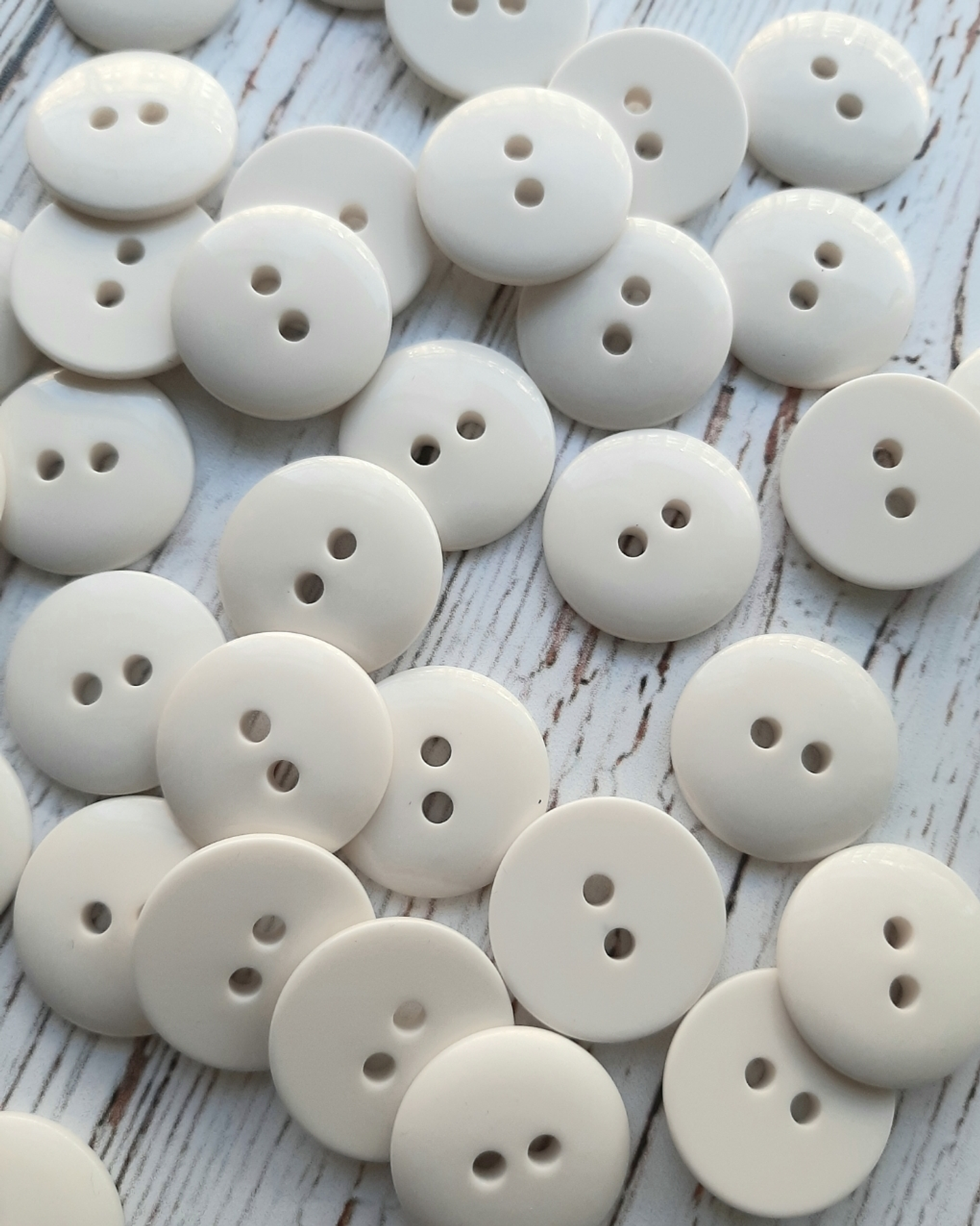 Set 6 Botones Lenteja 22mm 12