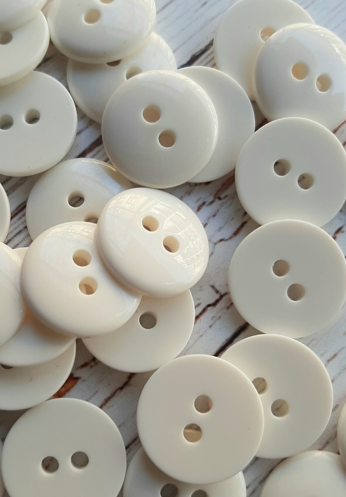 Set 6 Botones Lenteja 22mm 14