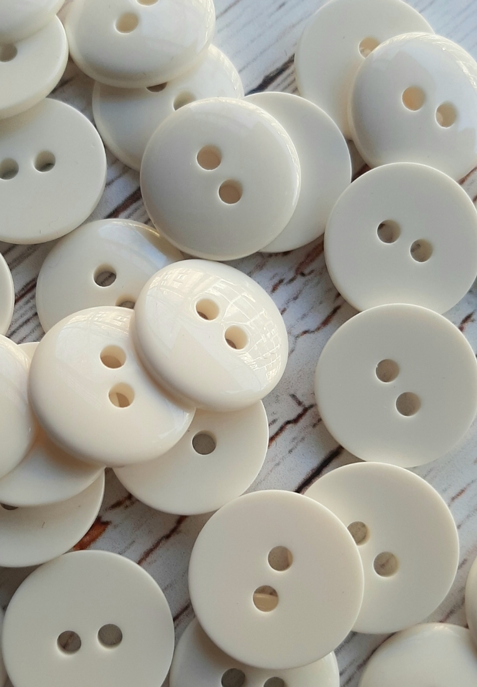 Set 6 Botones Lenteja 22mm 14