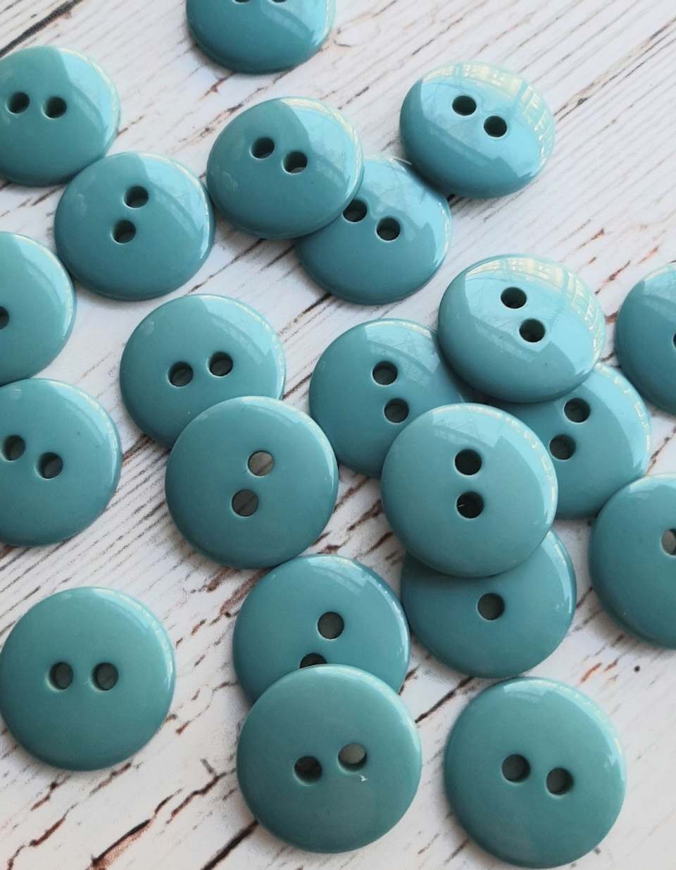 Set 6 Botones Lenteja 25mm 12