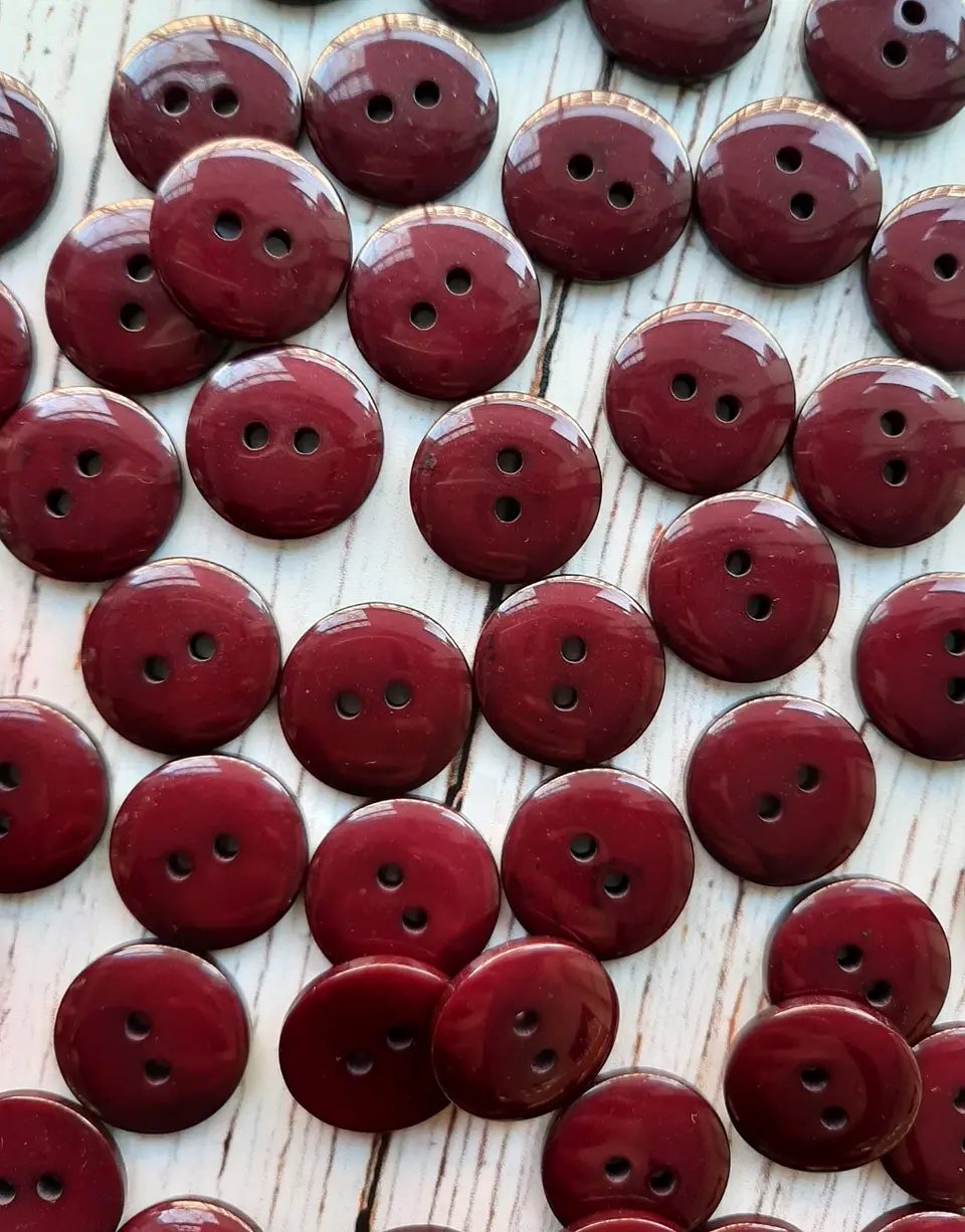Set 6 Botones Lenteja 20mm 15