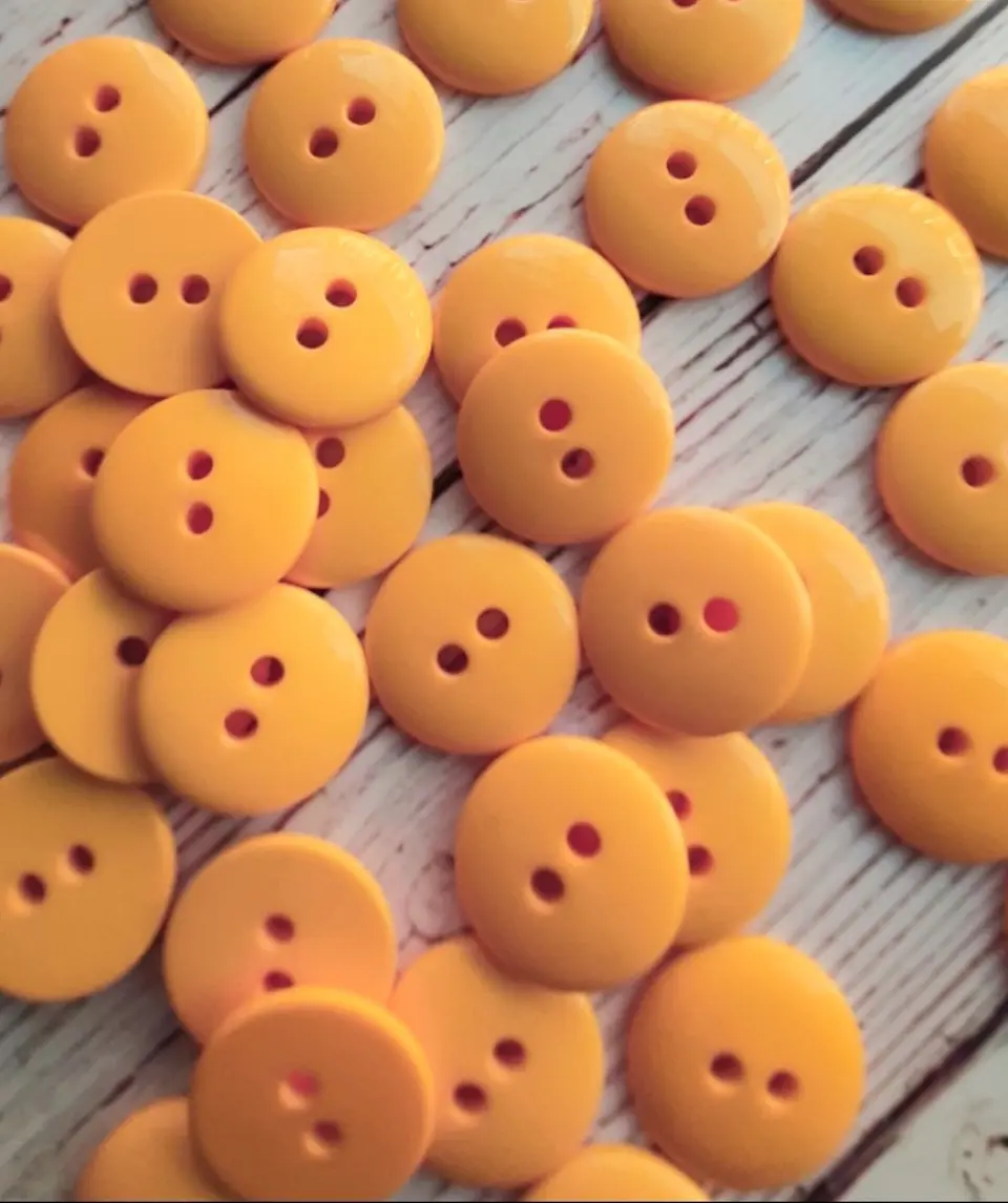 Set 6 Botones Lenteja 20mm 17