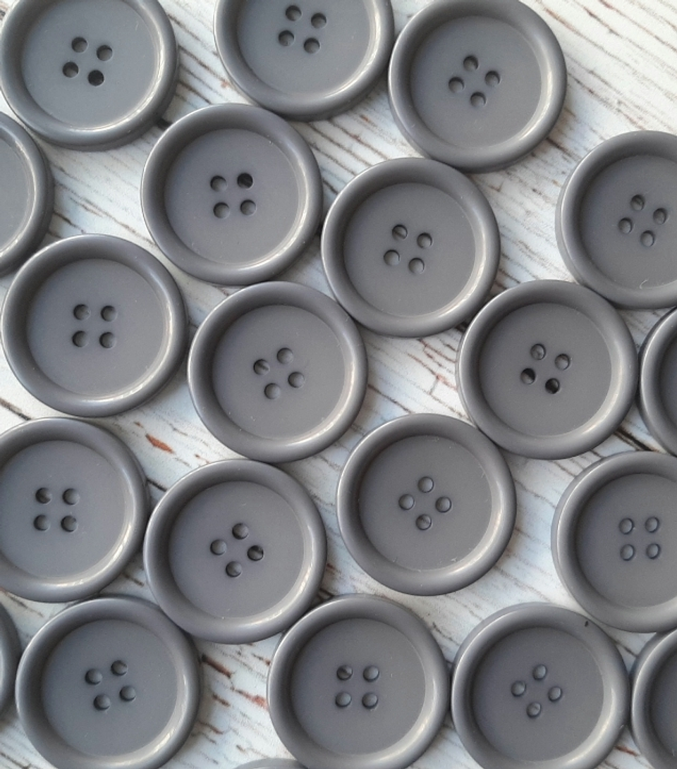 Set 6 Botones Clásicos 28mm 1