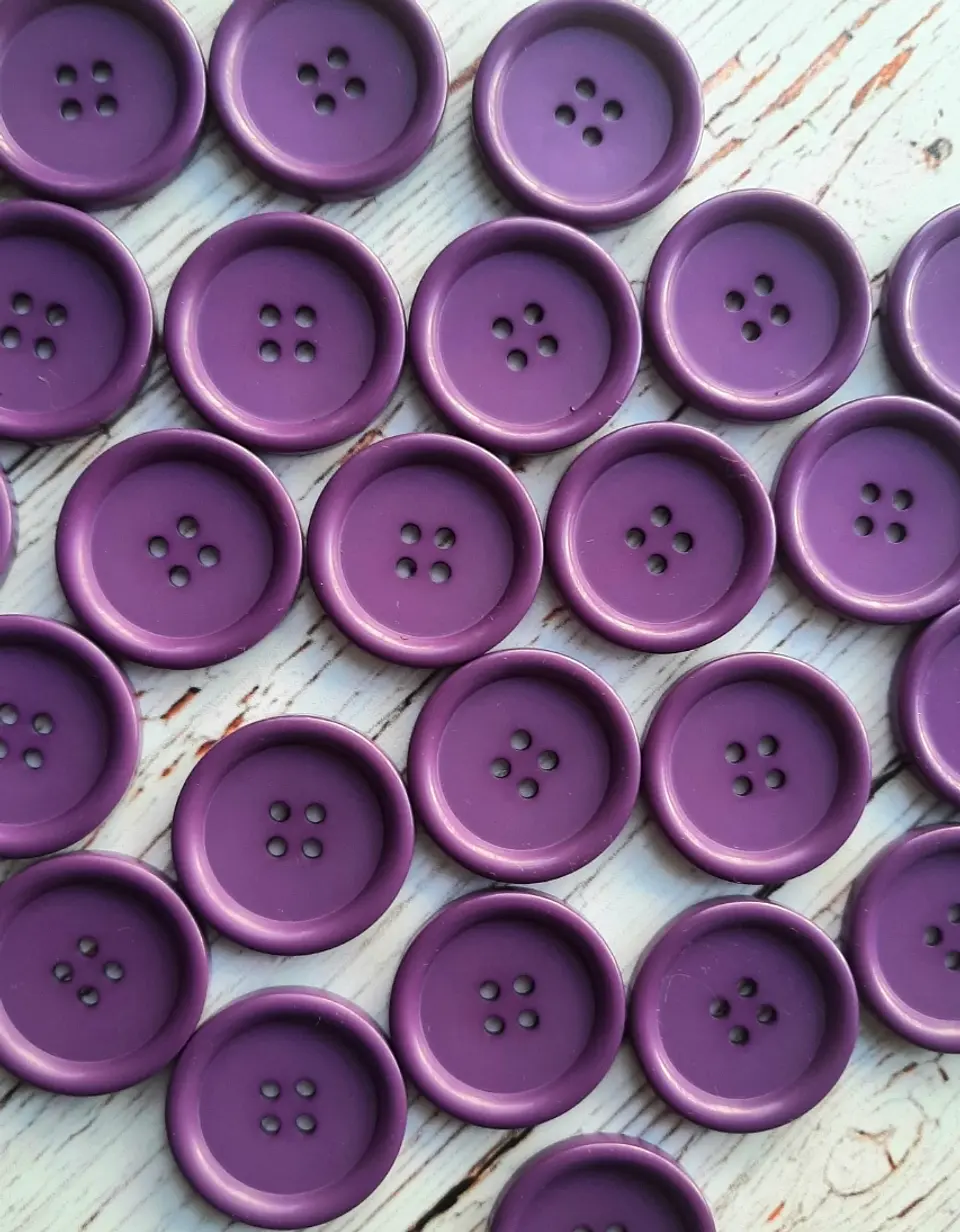 ﻿Set 6 Botones Clásicos 25mm 9