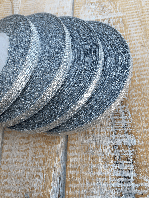 Rollo Cinta Lúrex 6mm