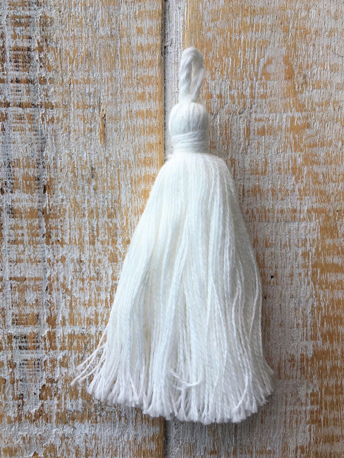 Borlas de algodón set de 2 8