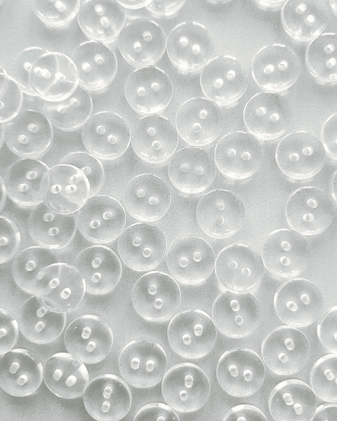 Set 6 Botones Transparentes