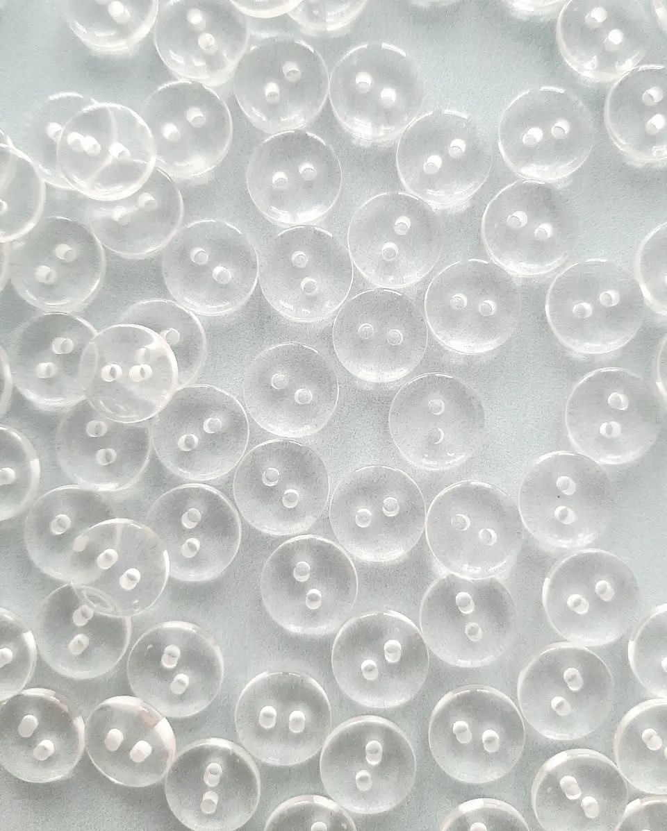 Set 6 Botones Transparentes 1