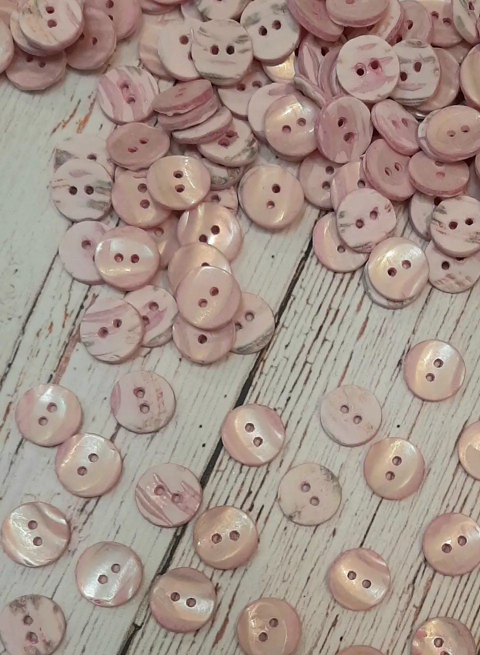 Set 6 Botones nácar teñidos 2