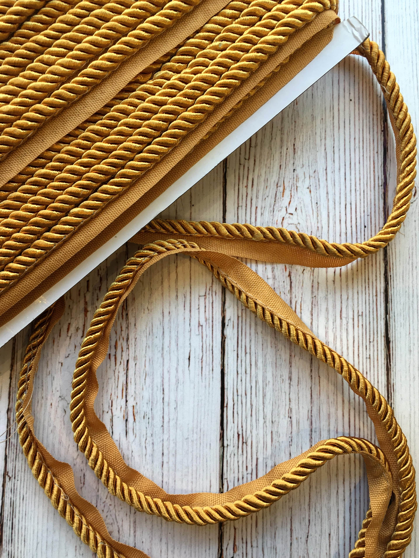 Cordón torcido satinado tapicería 4