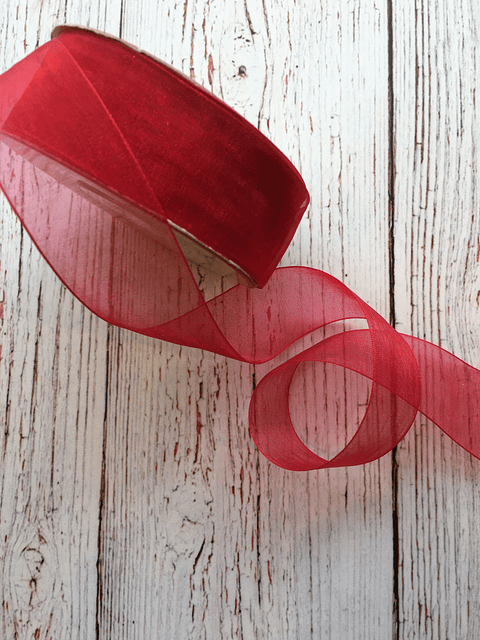 Cinta Organza 27mm 27mts