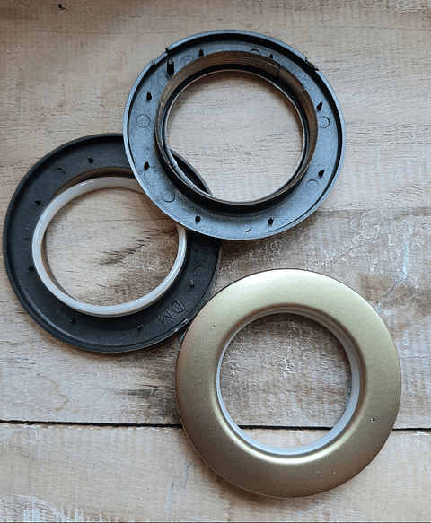 Set 20 Argollas Cortina a presión