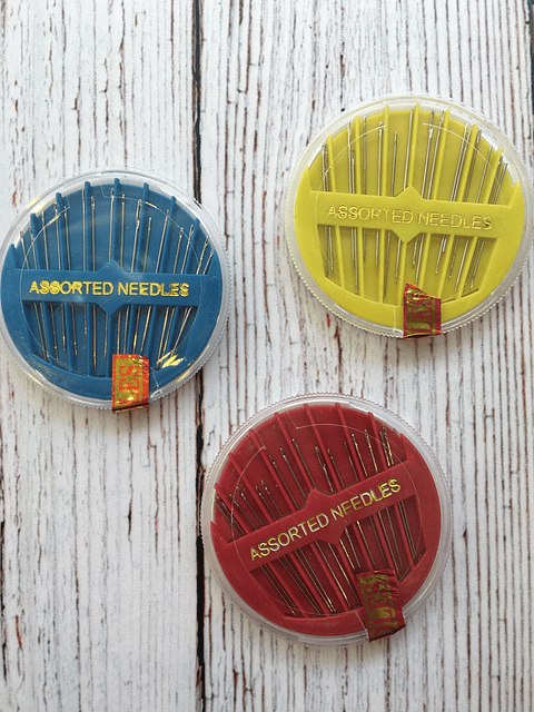 Agujas en caja
