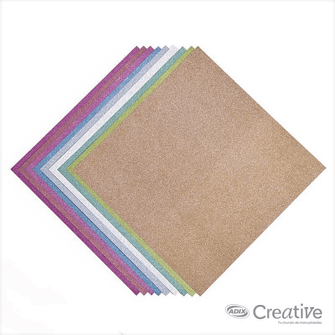 Block de cartulina glitter