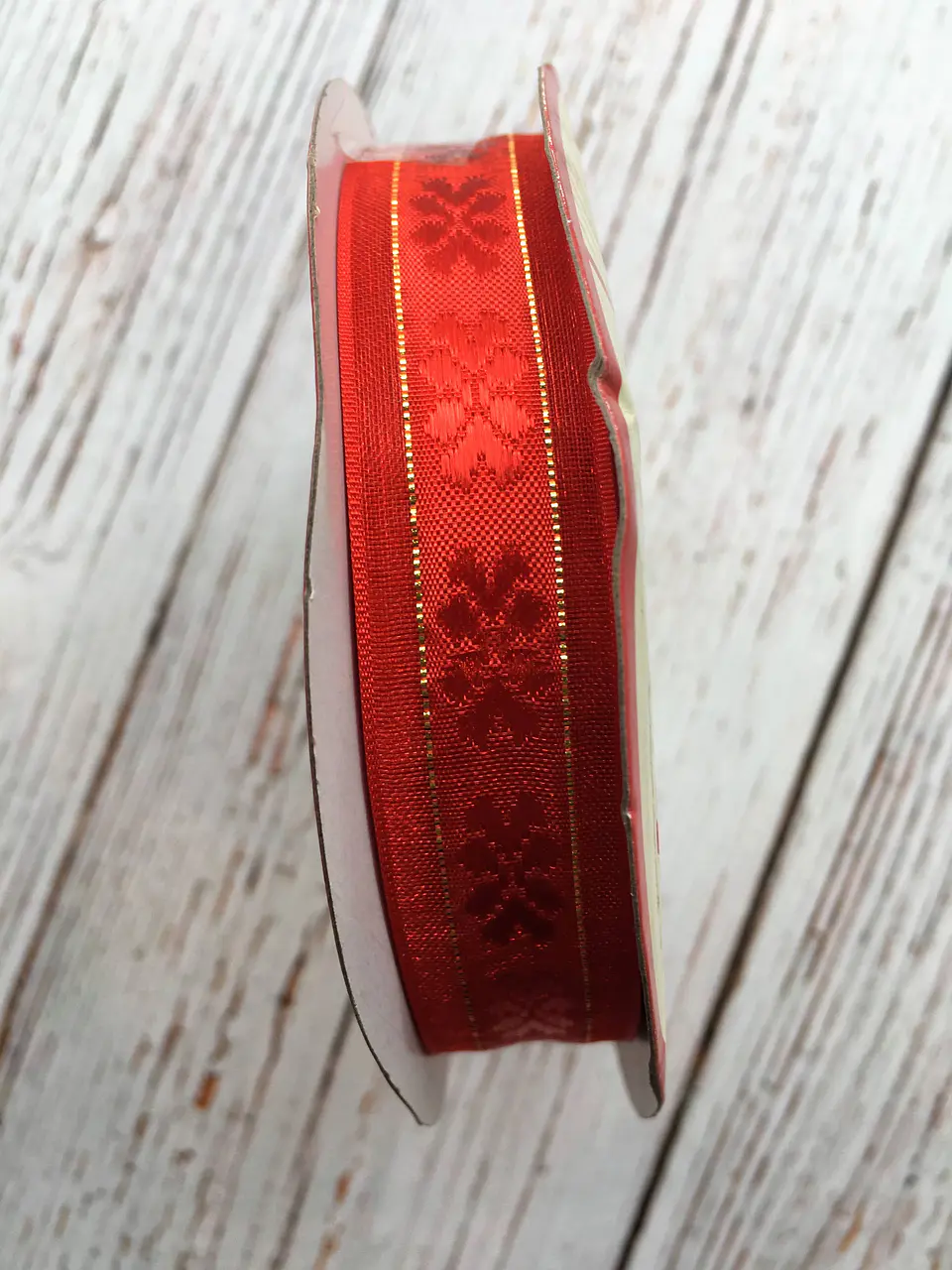 Rollo Cinta Organza Flores 15mm 1