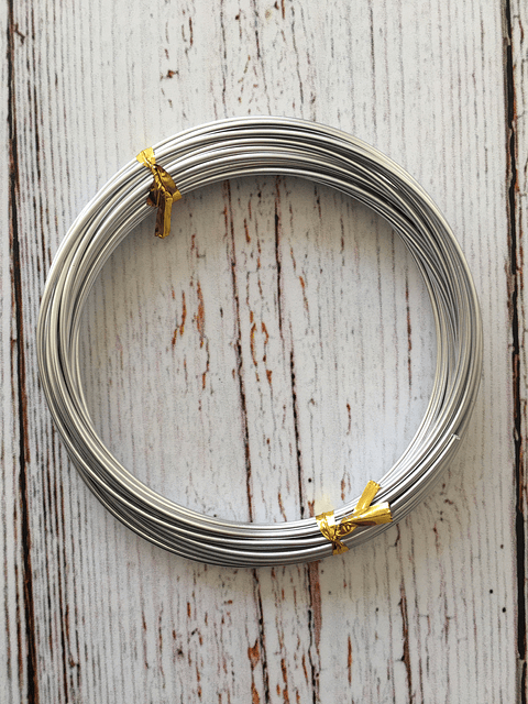 Alambre aluminio manualidades 1.5mm