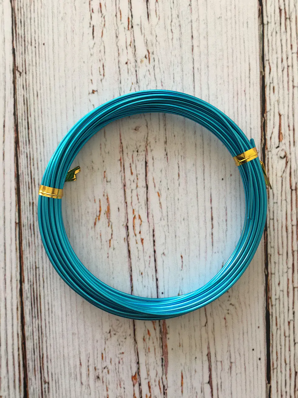 Alambre aluminio manualidades 1.5mm 10