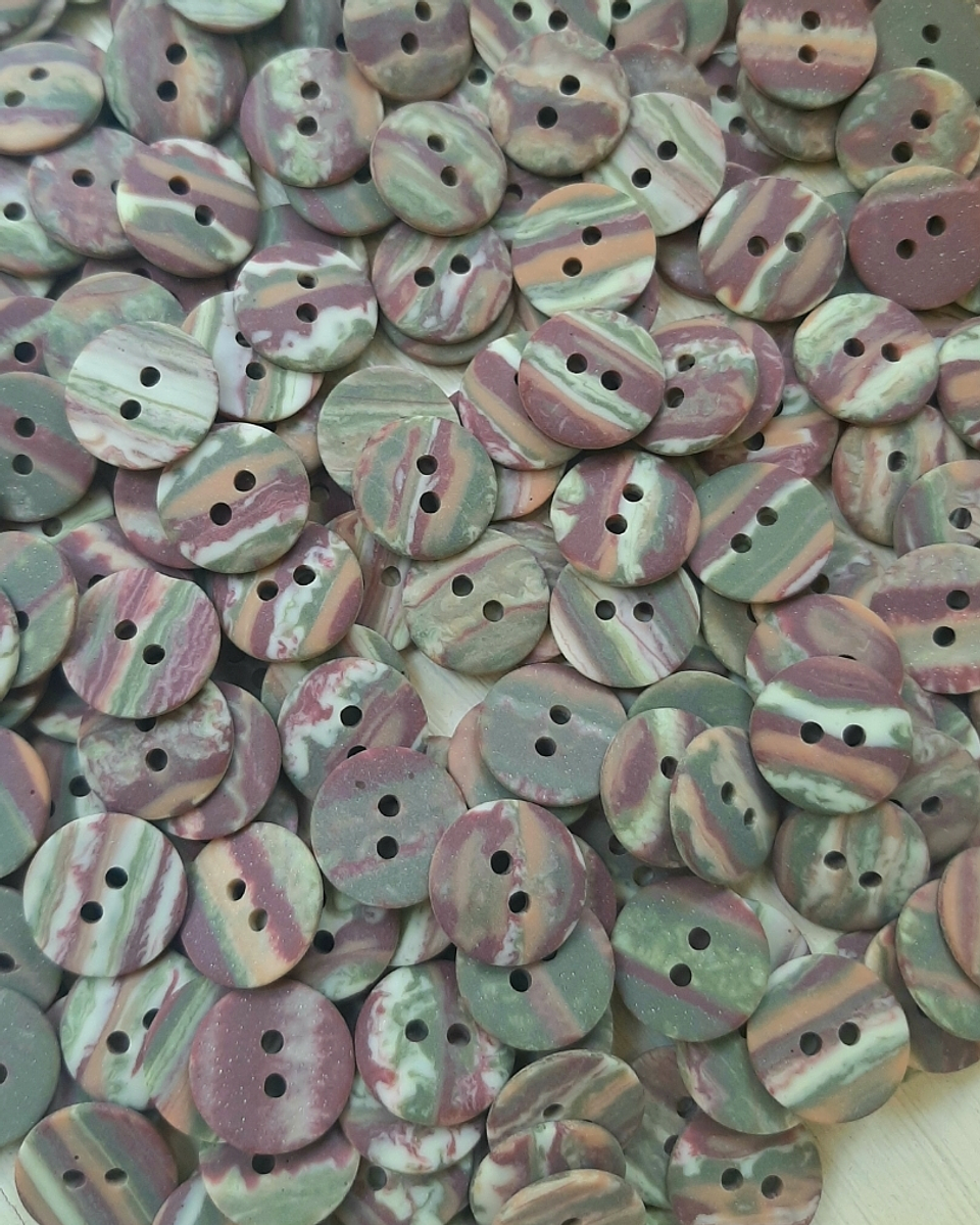 Set 6 Botones Marmoleados 1