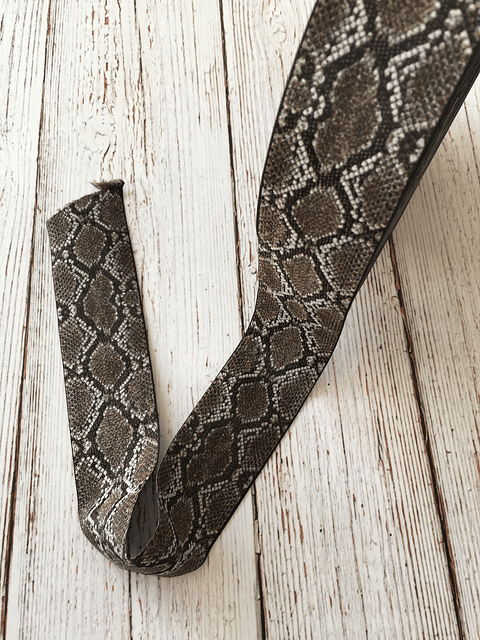Cinta animal print Pitón por metro