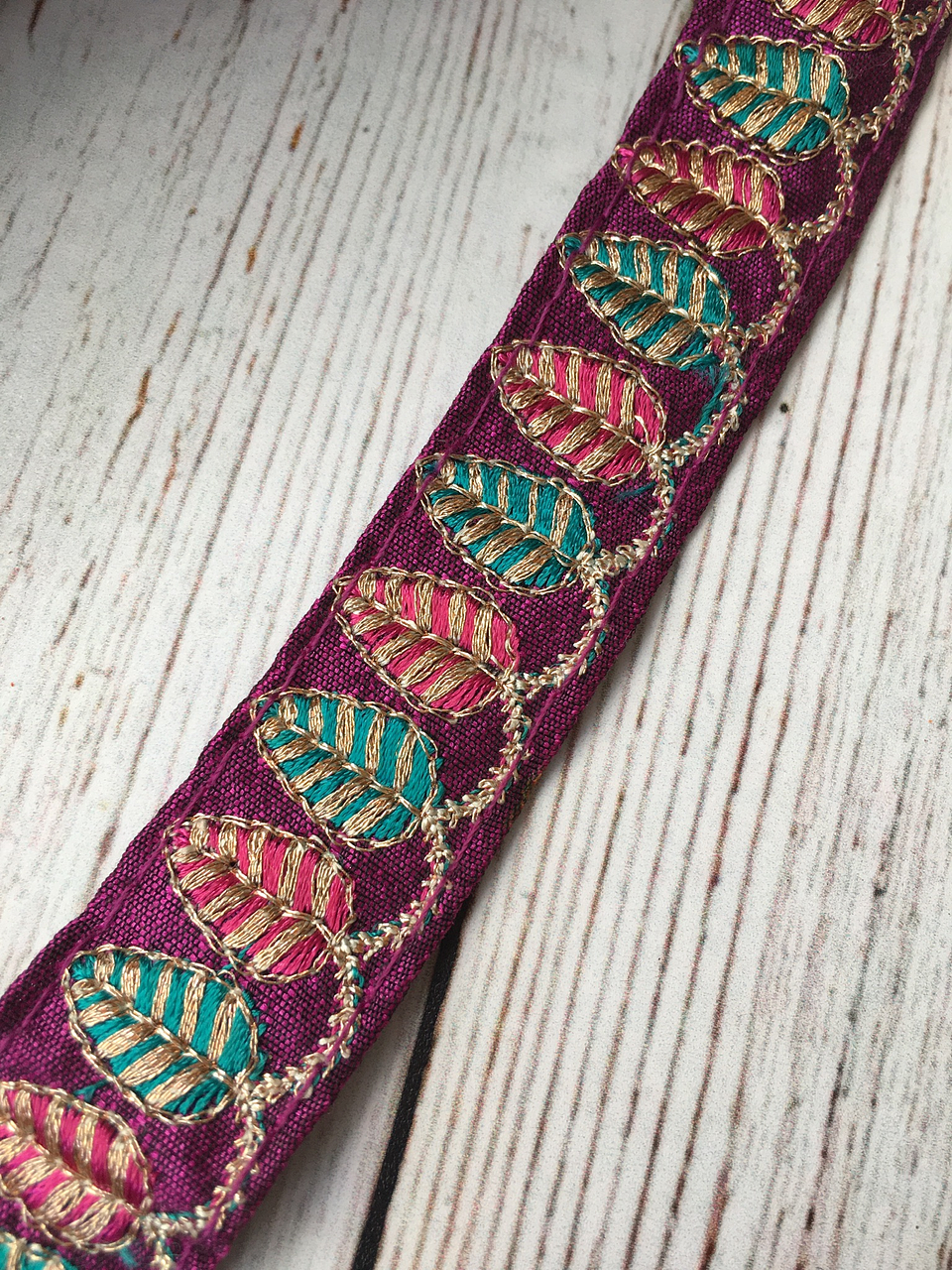 Cinta india arbolitos morada 2