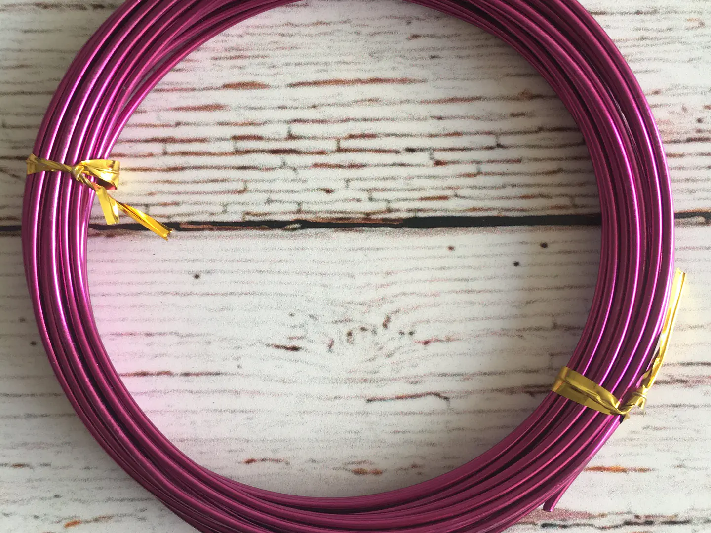 Alambre aluminio manualidades 1.5mm 12