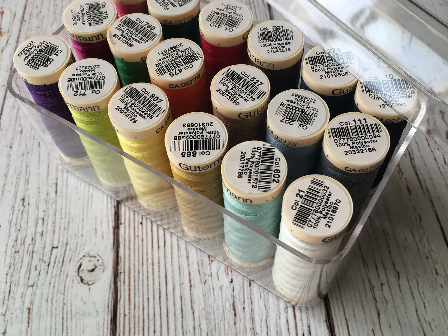 Set 26 Hilos Cosetodo Gütermann 4