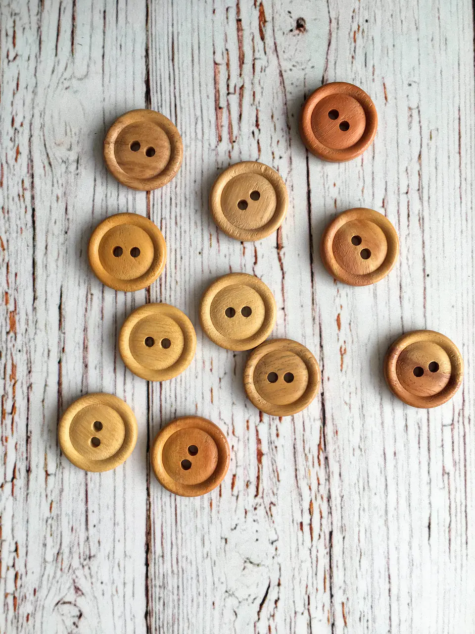 Botones de Madera 23mm 1