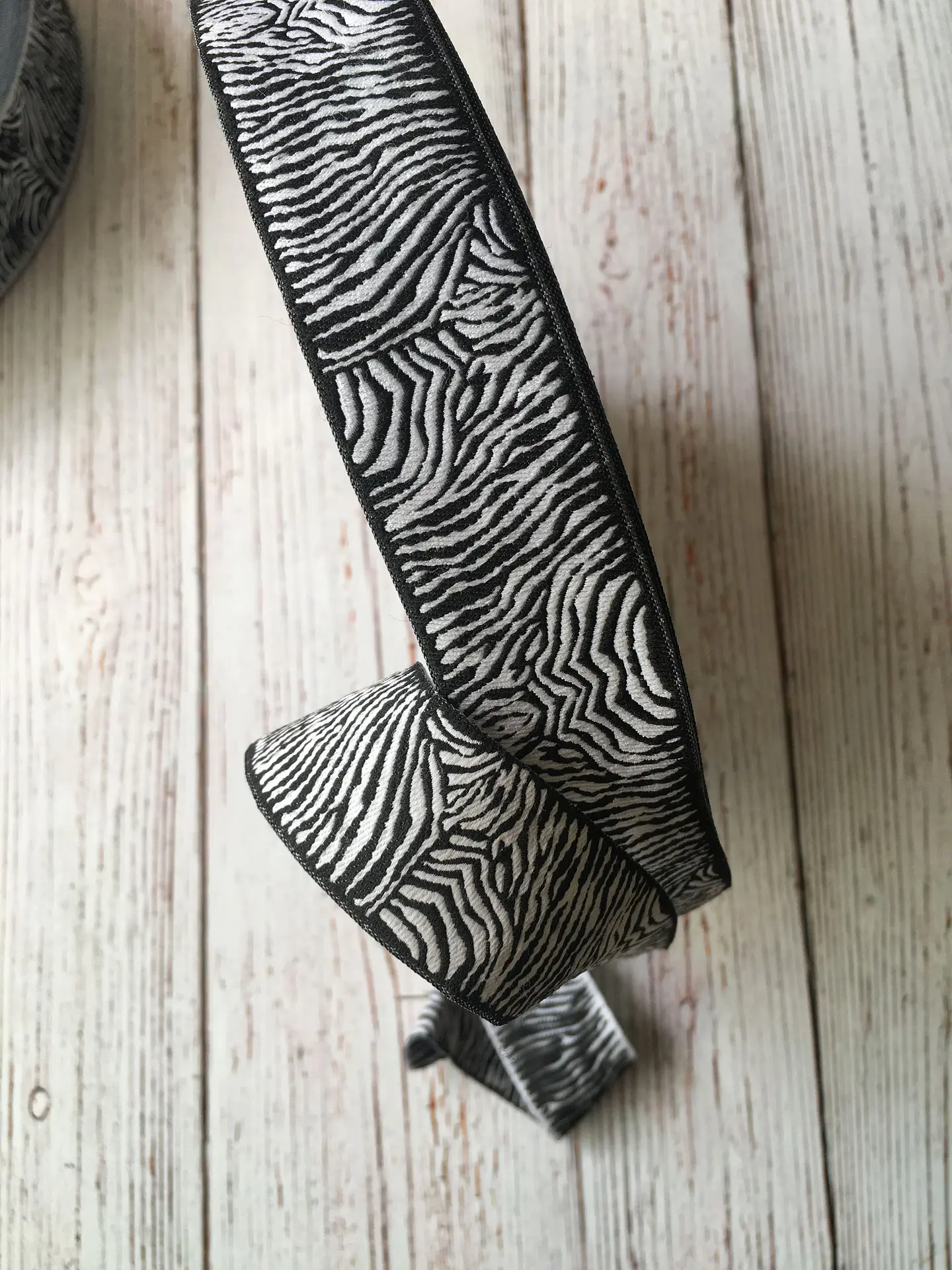 Cinta animal print Cebra por metro 2