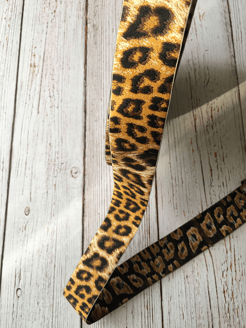 Cinta Animal Print Leopardo por metro