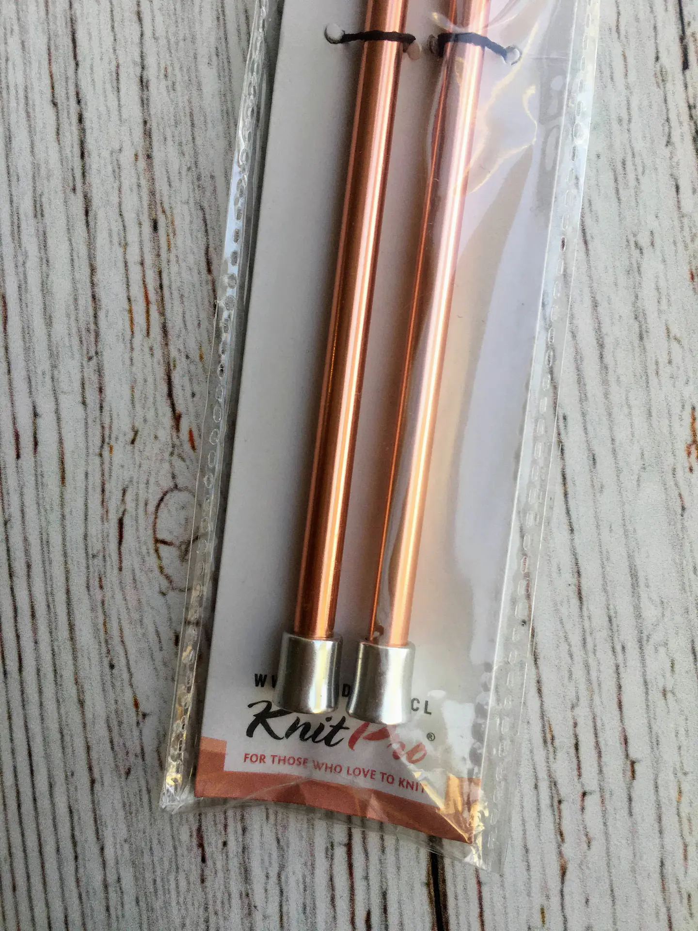 Palillo recto aluminio Rose Gold 2