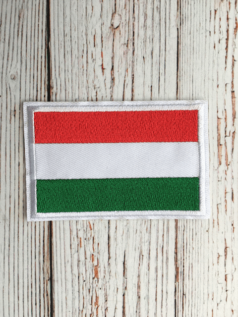 Parche bandera Hungría
