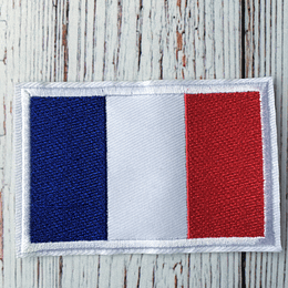 Parche Bandera Francia