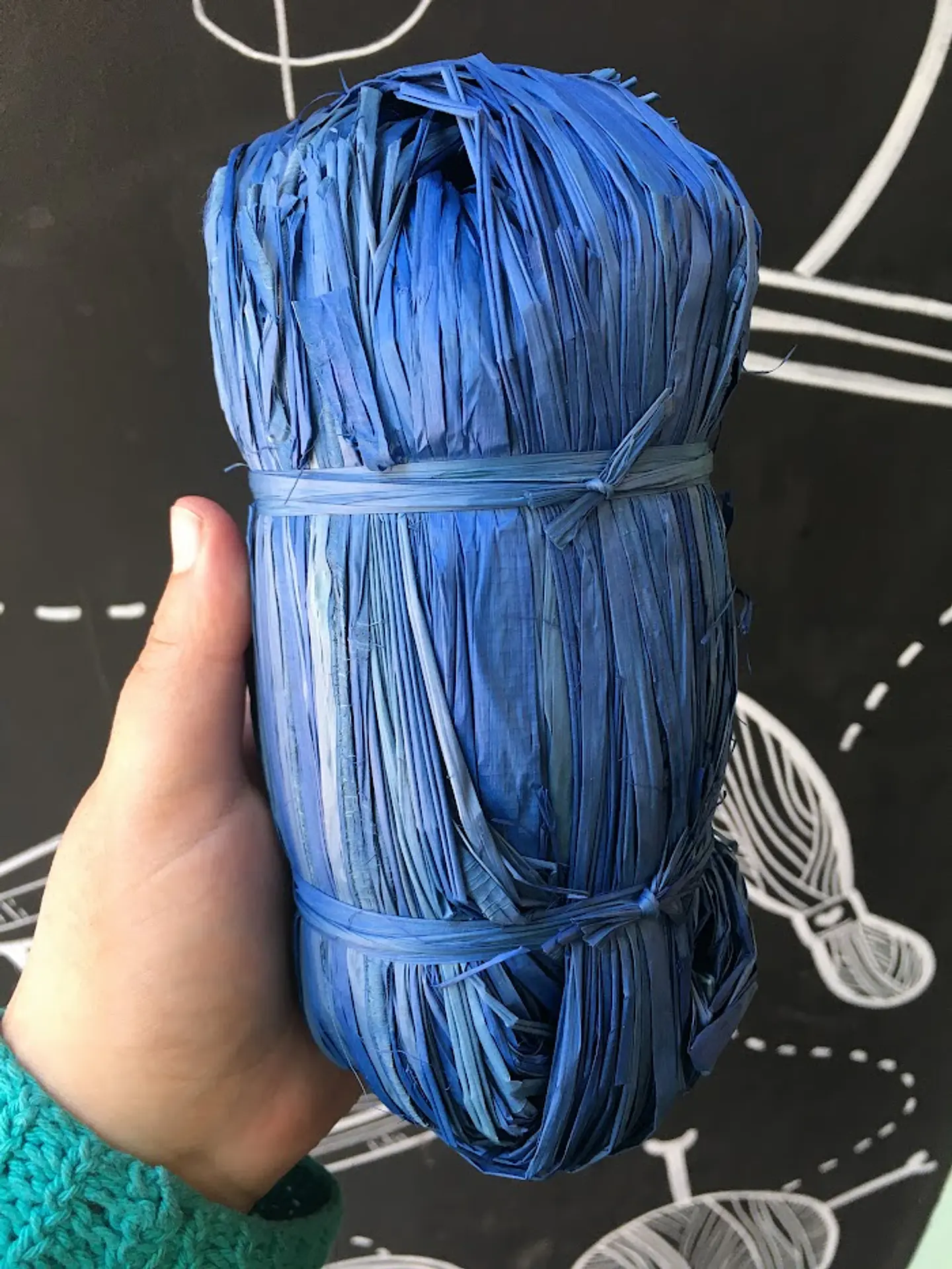 Rafia natural 200grs 1