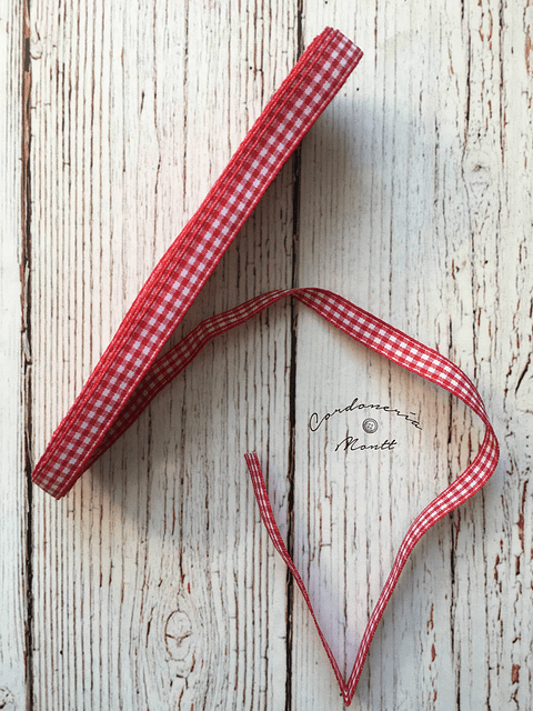 Pieza de Cinta Cuadrillé 7MM