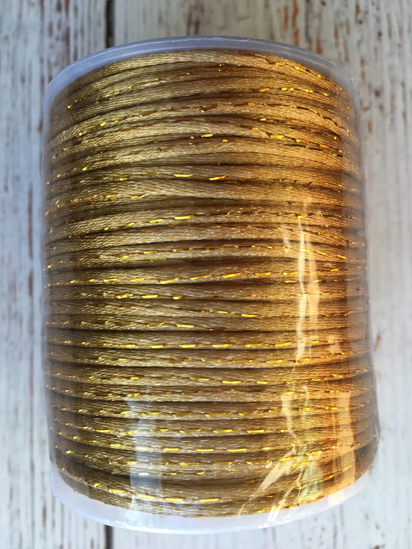 Cola de ratón con lúrex 4