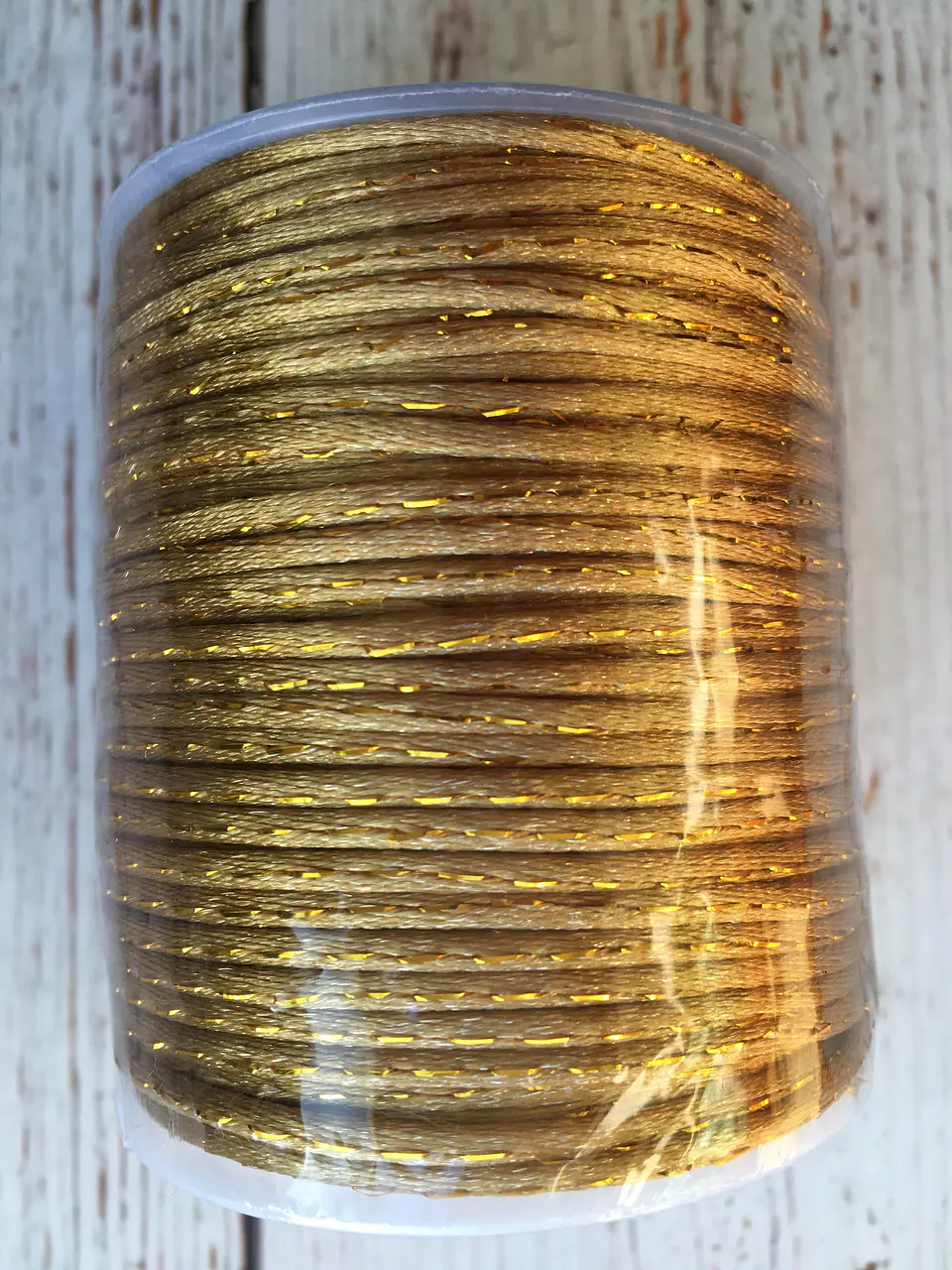 Cola de ratón con lúrex 4