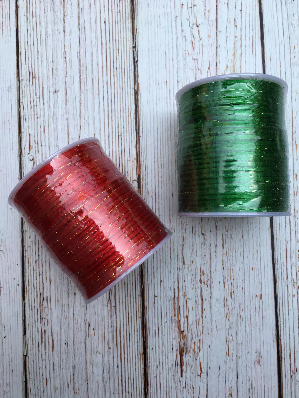 Cola de ratón con lúrex 1