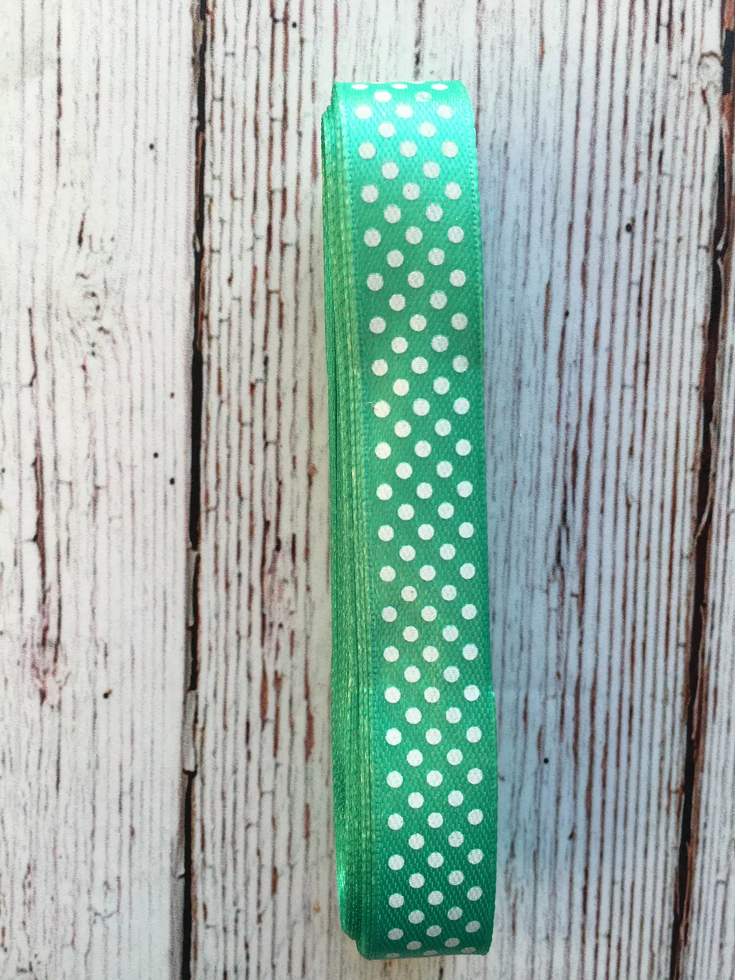 Pieza Cinta Satín Lunares 15mm 3