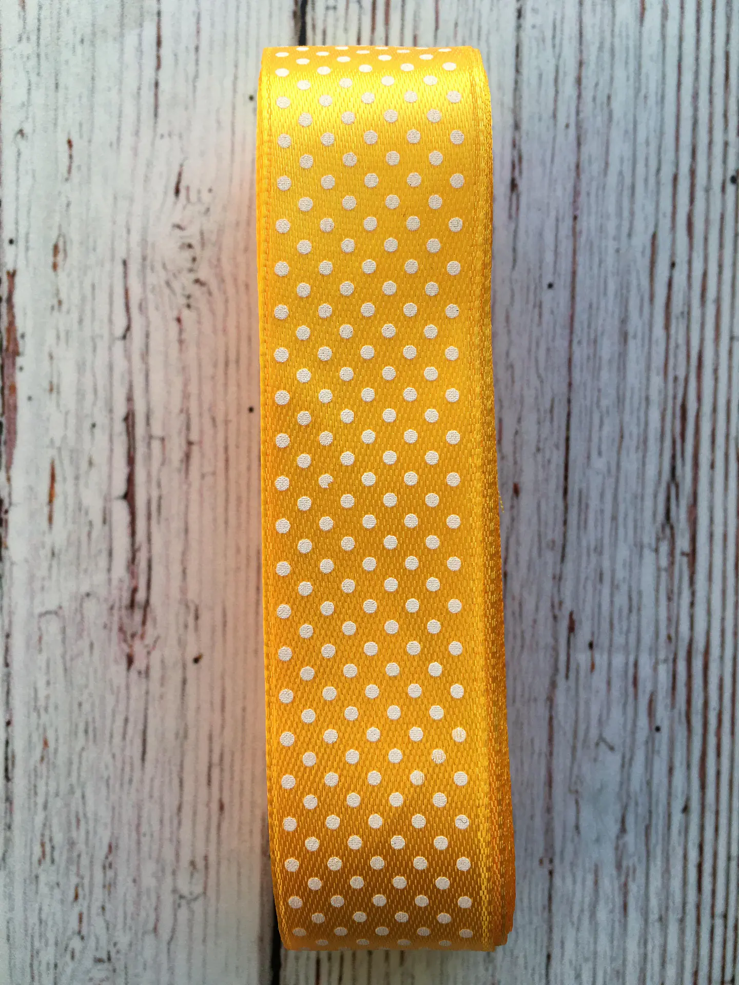 Pieza Cinta Satin Lunares 25mm 7