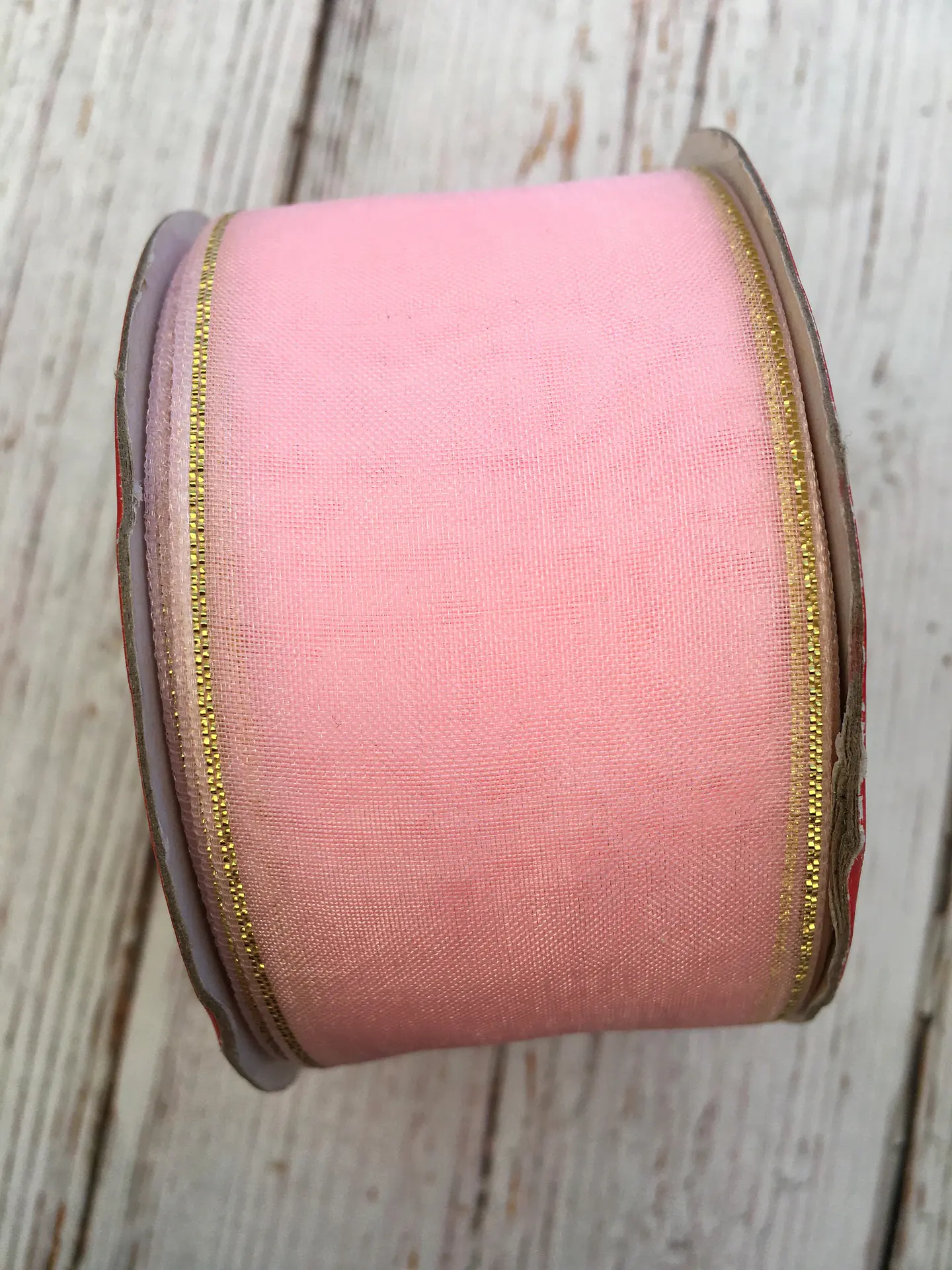 Rollo Cinta Organza Lurex 40mm 27mts 7