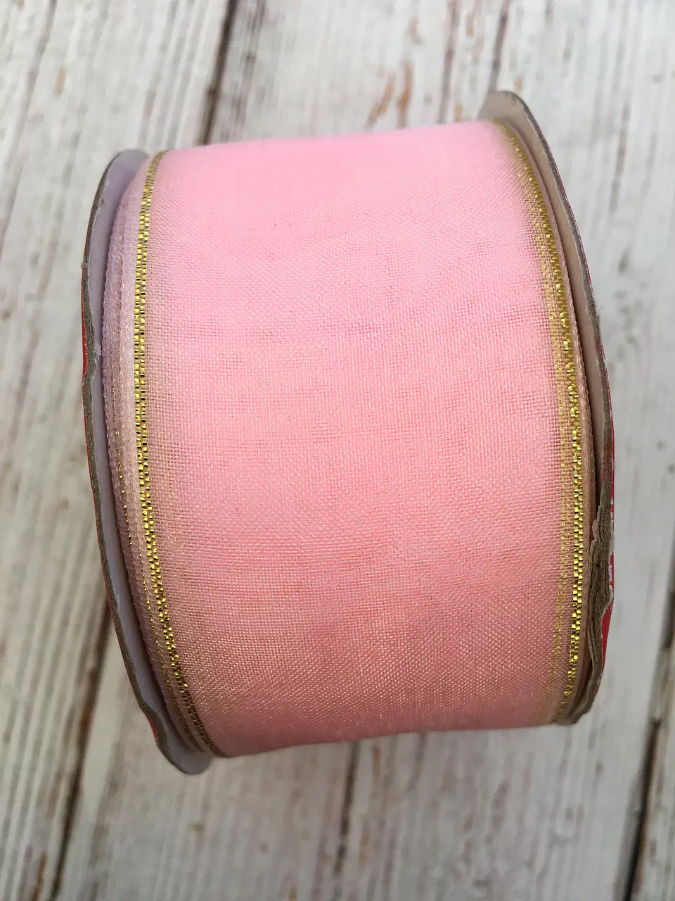Rollo Cinta Organza Lurex 40mm 27mts 7